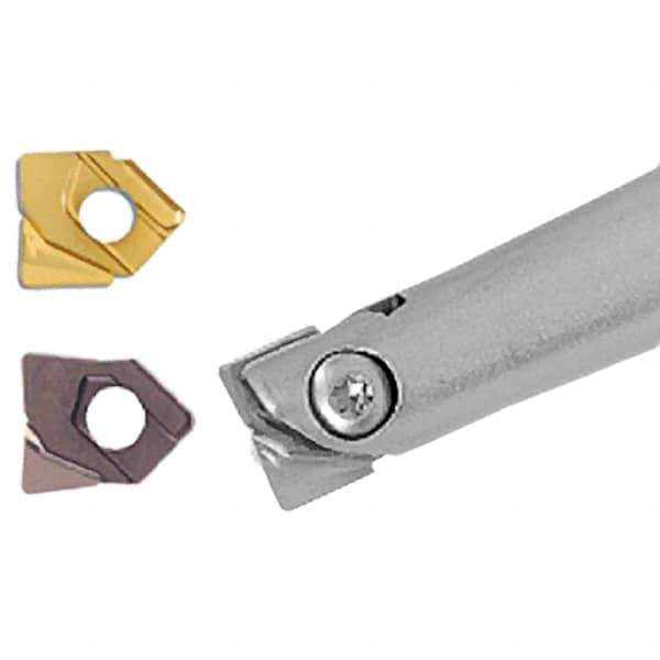 Iscar - 16mm Cut Diam, 16mm Shank Diam, 130mm OAL, Indexable Square Shoulder End Mill - H.. D160 R.. Inserts, Cylindrical Shank, 0° Lead Angle, Series BallPlus - USA Tool & Supply