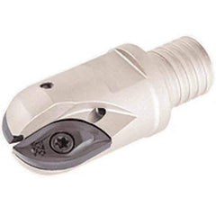 Iscar - 25mm Cut Diam, 20mm Max Depth of Cut, 57mm OAL, Indexable Ball Nose End Mill - 40mm Head Length, T15 Modular Connection, BCM-MM Toolholder, BCR Insert - USA Tool & Supply