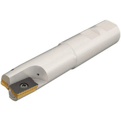 Iscar - 32mm Cut Diam, 18mm Max Depth of Cut, 32mm Shank Diam, 240mm OAL, Indexable Square Shoulder End Mill - P290 AC.T 1806.. Inserts, Cylindrical Shank, 0° Lead Angle, Through Coolant, Series MillShred - USA Tool & Supply