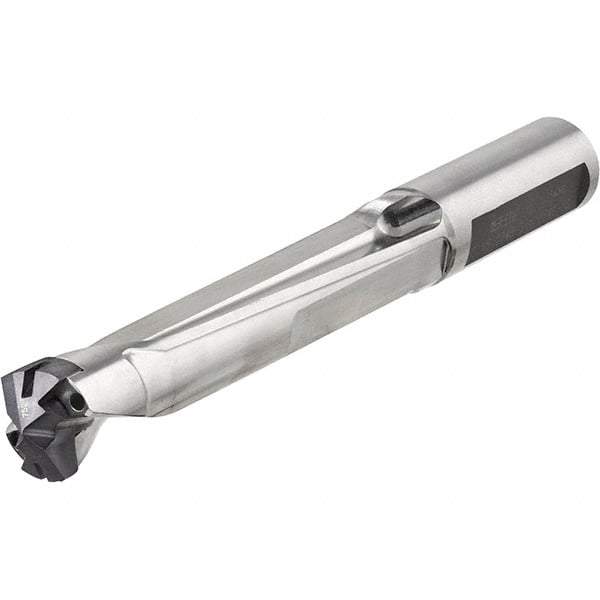 Iscar - 3/8" to 9.91mm Diam, 3xD, 28.45mm Max Depth, 10mm Shank Diam, 76.45mm OAL, Replaceable-Tip Drill - FCP, ICK, ICK-2M, ICM, ICP, iCP-2M Insert, 9 Seat Size, 66414616 Toolholder, Series UniSumoCham - USA Tool & Supply