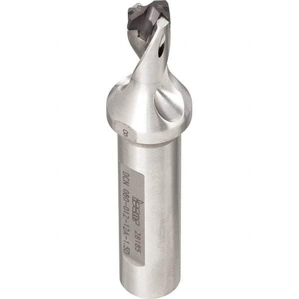 Iscar - 0.335" to 0.35" Diam, 1.5xD, 1/2" Max Depth, 1/2" Shank Diam, 2.87" OAL, Replaceable-Tip Drill - FCP, HCP-IQ, ICK, ICK-2M, ICM, ICP, iCP-2M Insert, 68675453 Toolholder, Series SumoCham - USA Tool & Supply