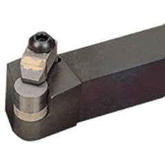 Iscar - CRGN, Right Hand Cut, 32mm Shank Height x 25mm Shank Width, Negative Rake Indexable Turning Toolholder - 170mm OAL, RNGN Insert Compatibility, Series Isoturn - USA Tool & Supply