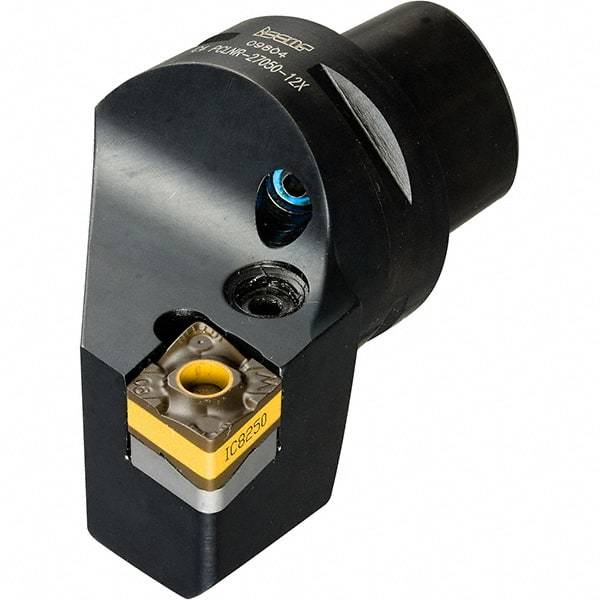 Iscar - Right Hand Cut, Size C5, CNMX Insert Compatiblity, External Modular Turning & Profiling Cutting Unit Head - 35mm Ctr to Cutting Edge, 60mm Head Length, Through Coolant, Series Heliturn - USA Tool & Supply