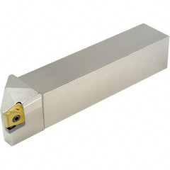 Iscar - SLAN, Left Hand Cut, 1-1/4" Shank Height x 1-1/4" Shank Width, Negative Rake Indexable Turning Toolholder - 6" OAL, LNMX Insert Compatibility, Series Heliturn - USA Tool & Supply