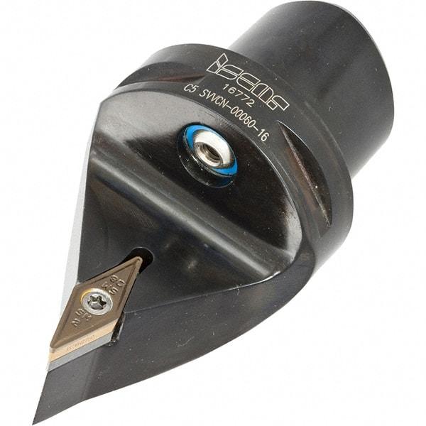 Iscar - Neutral Cut, Size C5, LNMX 1506.. Insert Compatiblity, Internal or External Modular Turning & Profiling Cutting Unit Head - 50.01mm Head Length, Through Coolant, Series CAMFIX & Isoturn - USA Tool & Supply