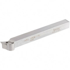 Iscar - SVPC, Left Hand Cut, 117.5° Lead Angle, 12mm Shank Height x 12mm Shank Width, Neutral Rake Indexable Turning Toolholder - 125mm OAL, VC..1103 Insert Compatibility, Series Isoturn - USA Tool & Supply