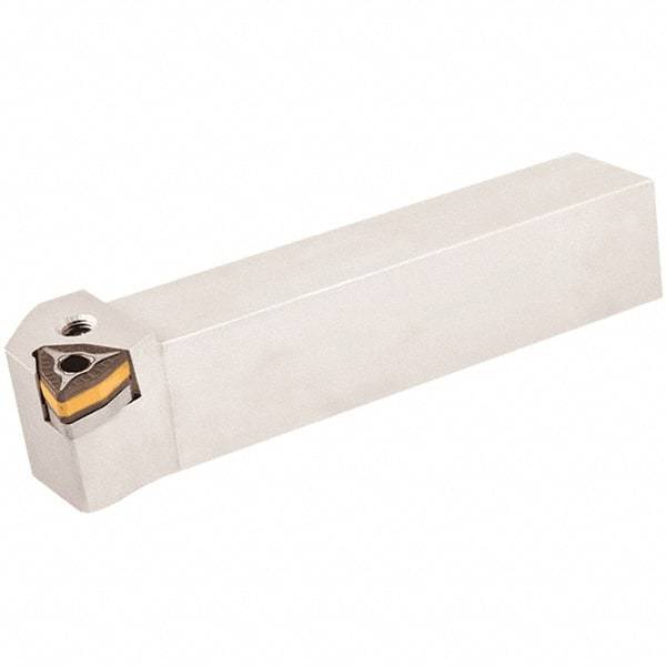 Iscar - PWLO, Left Hand Cut, 95° Lead Angle, 1" Shank Height x 1" Shank Width, Negative Rake Indexable Turning Toolholder - 6" OAL, WOMG Insert Compatibility, Series DoveIQTurn, FeedTurn - USA Tool & Supply