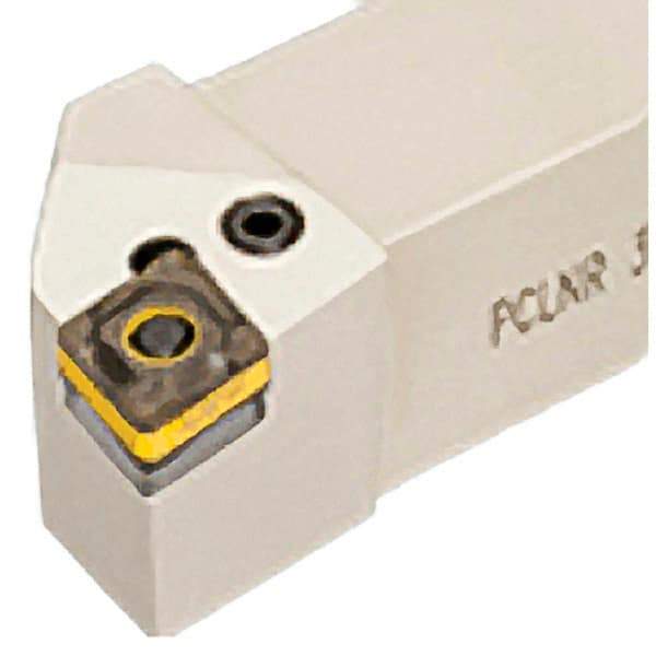 Iscar - PCLN, Right Hand Cut, 20mm Shank Height x 20mm Shank Width, Negative Rake Indexable Turning Toolholder - 125mm OAL, CNMX Insert Compatibility, Series Heliturn - USA Tool & Supply