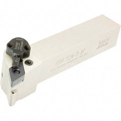 Iscar - PDJN, Left Hand Cut, 93° Lead Angle, 1-1/4" Shank Height x 1-1/4" Shank Width, Negative Rake Indexable Turning Toolholder - 6" OAL, DN.. Insert Compatibility, Series Isoturn - USA Tool & Supply