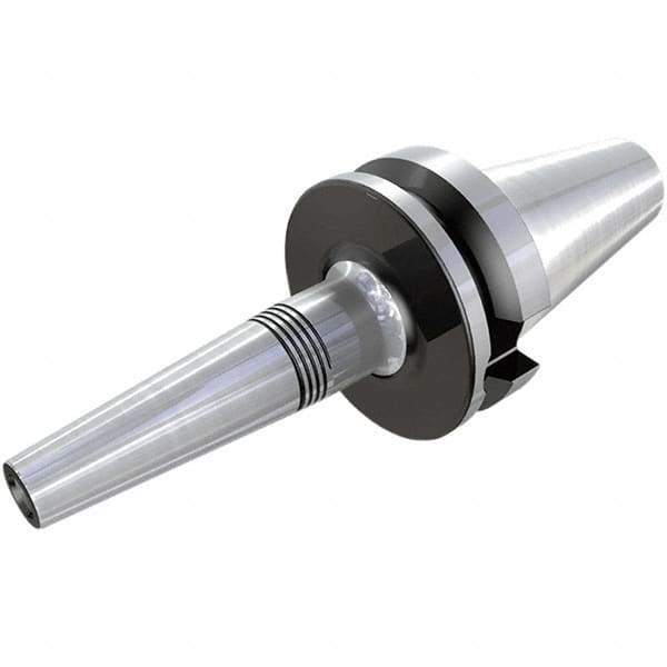 Iscar - 10mm Hole Diam, BT40 Taper Shank Shrink Fit Tool Holder & Adapter - 77mm Projection, 16mm Nose Diam, 36mm Clamping Depth, 25,000 RPM, Through Coolant - Exact Industrial Supply