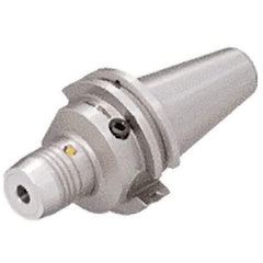 Iscar - SK40 Taper Shank, 25mm Hole Diam, Hydraulic Tool Holder/Chuck - 46mm Nose Diam, 117mm Projection, 58mm Clamp Depth, 12,000 RPM, Through Coolant - Exact Industrial Supply