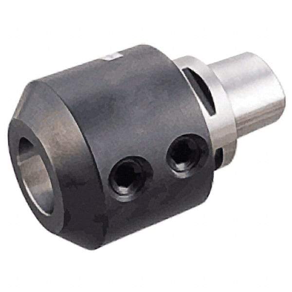 Iscar - C5 Modular Connection 18mm Hole End Mill Holder/Adapter - 50mm Nose Diam, 60mm Projection, Through-Spindle Coolant - Exact Industrial Supply