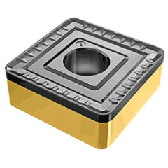 Iscar - SNMM866 H3P Grade IC8150 Carbide Turning Insert - TiCN/Al2O3 Finish, 90° Square, 1" Inscr Circle, 3/8" Thick, 3/32" Corner Radius - USA Tool & Supply