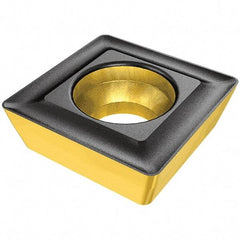 Iscar - SOGX070305 W Grade IC808 Carbide Indexable Drill Insert - TiAlN/AlTiN/TiN Finish, Square, 7.7mm Inscribed Circle - USA Tool & Supply