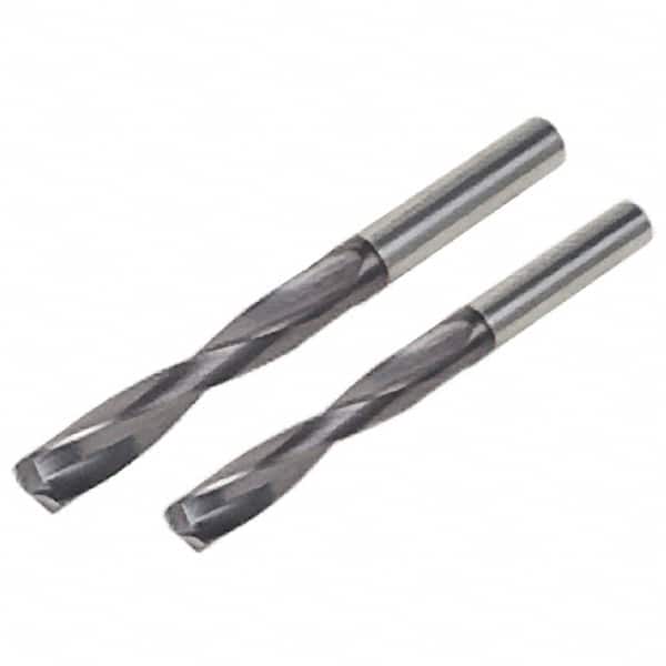 Iscar - 8mm Solid Carbide Jobber Drill - USA Tool & Supply