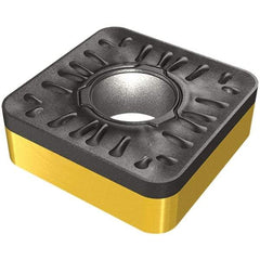 Iscar - SNMM643 R3P Grade IC8150 Carbide Turning Insert - TiCN/Al2O3/TiCN/TiN Finish, 90° Square, 3/4" Inscr Circle, 1/4" Thick, 3/64" Corner Radius - USA Tool & Supply
