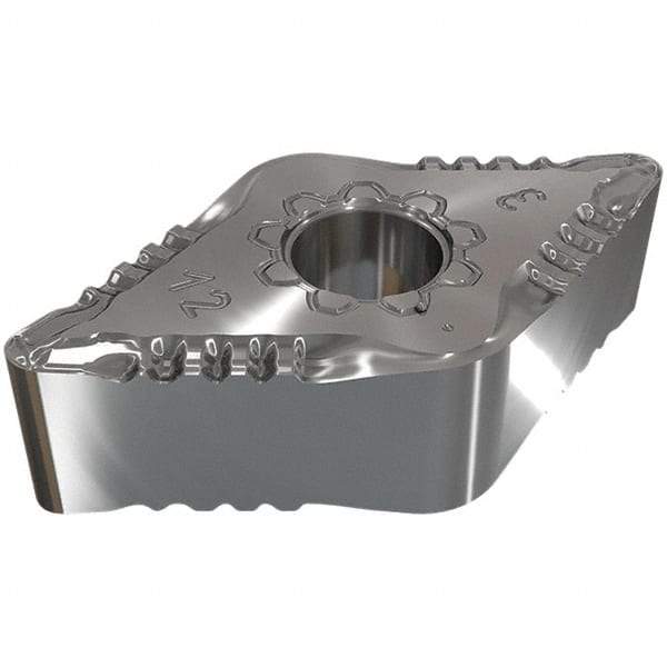 Iscar - DNMG433 F3P Grade IC8150 Carbide Turning Insert - TiCN/Al2O3/TiCN/TiN Finish, 55° Diamond, 1/2" Inscr Circle, 3/16" Thick, 3/64" Corner Radius - USA Tool & Supply