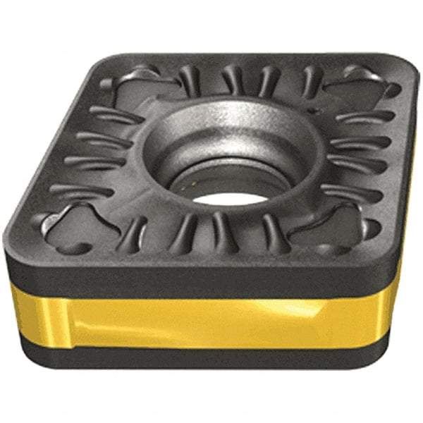 Iscar - COMG643 R3P-IQ Grade IC8250 Carbide Turning Insert - TiCN/Al2O3/TiN Finish, 80° Diamond, 3/4" Inscr Circle, 1/4" Thick, 3/64" Corner Radius - USA Tool & Supply