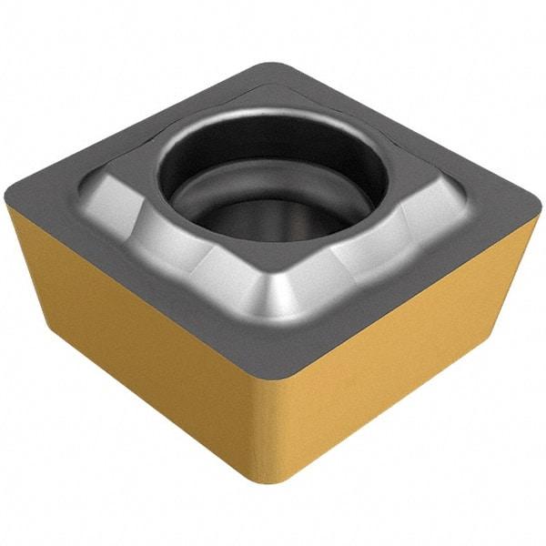 Iscar - SOMX050204 HD Grade IC808 Carbide Indexable Drill Insert - TiAlN/AlTiN/TiN Finish, Square, 5.41mm Inscribed Circle - USA Tool & Supply