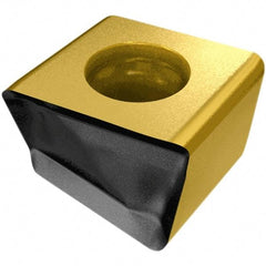 Iscar - HTP LNMT1006 ER Grade IC808 Carbide Milling Insert - TiAlN/AlTiN/TiN Finish, 9.96mm Thick, 1mm Corner Radius - USA Tool & Supply