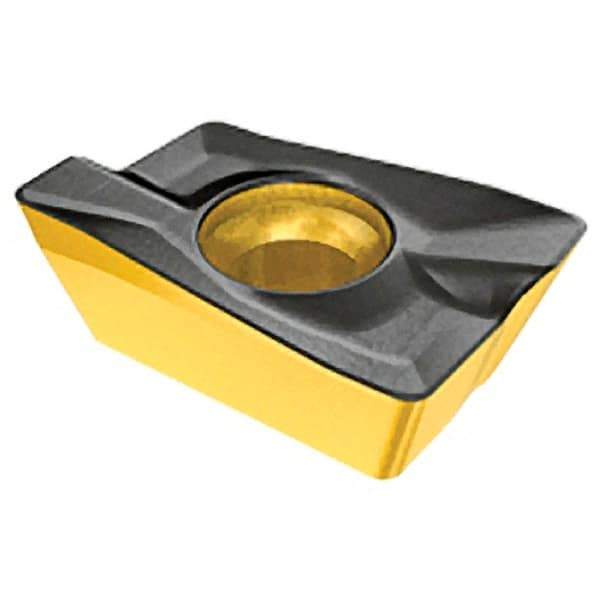 Iscar - HM90 ADCT150508 T Grade IC882 Carbide Milling Insert - TiAlN/TiN Finish, 5.85mm Thick, 0.8mm Corner Radius - USA Tool & Supply