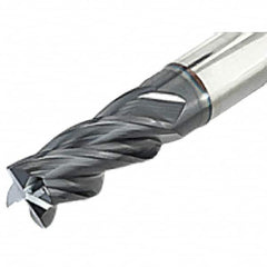Iscar - 5/8" Diam 4 Flute Solid Carbide 0.03" Corner Radius End Mill - USA Tool & Supply