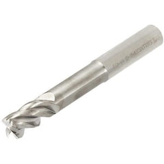 Iscar - 8mm, 4 Flute, Single End, Solid Carbide, 0.2mm Corner Radius End Mill - Right Hand Flute, 12mm LOC, Right Hand Cut, 40mm Extended Reach - USA Tool & Supply