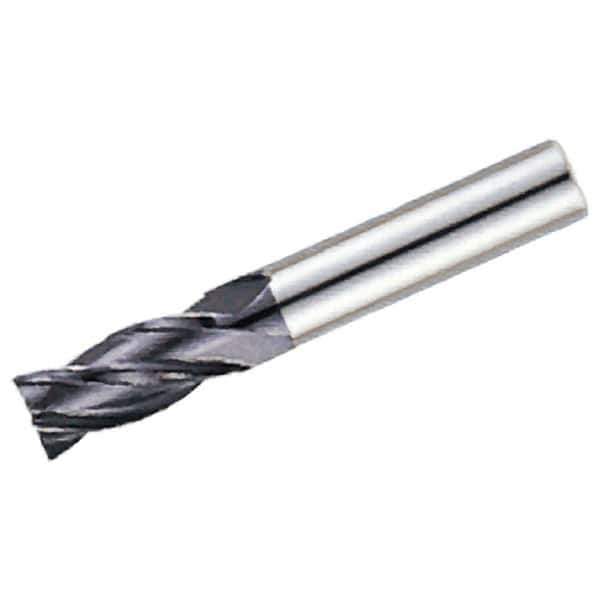 Iscar - 3/4", 4 Flute, Single End, Solid Carbide, 0.04" Corner Radius End Mill - 4" OAL, Right Hand Flute, 1-1/2" LOC, Right Hand Cut - USA Tool & Supply