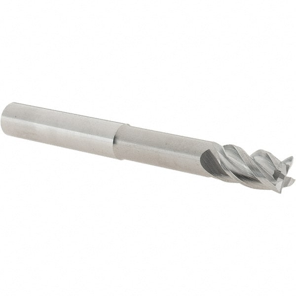 Iscar - 10mm Diam 4 Flute Solid Carbide 0.2mm Corner Radius End Mill - USA Tool & Supply