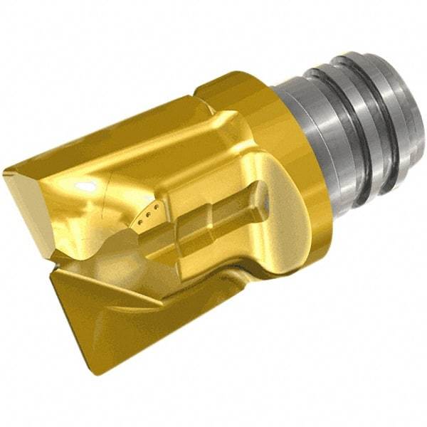 Iscar - MM HT Grade IC903 Carbide Ball Nose Milling Tip Insert - TiAlN Finish, 2 Flutes, 10mm Cutting Diam, 6.9mm Depth of Cut, 11.2mm Extension, 0.079" Cnr Rad - USA Tool & Supply