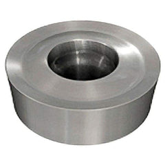 Iscar - RCCT1004M0 MO Grade IC830 Carbide Milling Insert - TiAlN/TiN Finish, 0.126" Thick, 10.01mm Inscribed Circle - USA Tool & Supply
