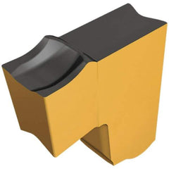 Iscar - TAG2 LF IC5400 Grade, 0.079" Cutting Width, Carbide Cutoff Insert - Neutral Lead Angle, 0.008" Cnr Rad, TiCN/Al2O3/TiN Coated, Single End - USA Tool & Supply