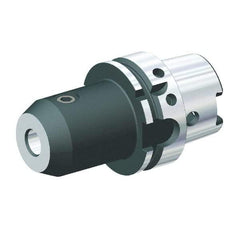 Kennametal - HSK125A 4.9" Shank Diam Taper Shank 40mm Hole End Mill Holder/Adapter - 89.5mm Nose Diam, 120mm Projection, Through Coolant - Exact Industrial Supply