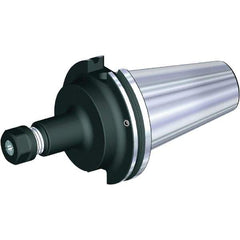 Kennametal - 0.5mm to 10mm Capacity, 127mm Projection, CVKV40 Taper Shank, ER16 Collet Chuck - Through-Spindle & DIN Flange Coolant - Exact Industrial Supply