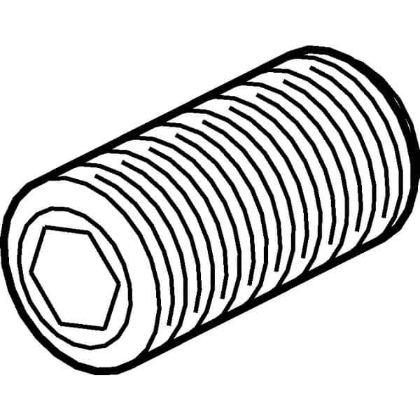 Kennametal - Cap Screw for Indexable End Mills - M18 Thread - USA Tool & Supply