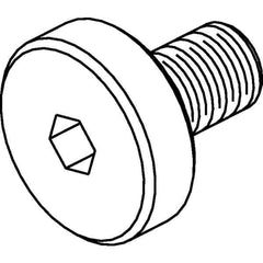 Kennametal - Hex Socket Lock Screw for Indexables - USA Tool & Supply