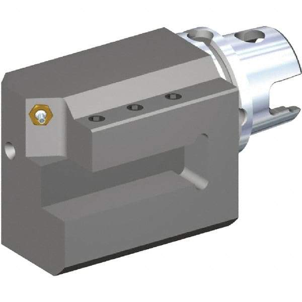 Kennametal - Right Hand Cut, Size KM80ATC, Modular Turning & Profiling Cutting Unit Head - 150mm Head Length, Through Coolant - USA Tool & Supply