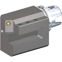 Kennametal - Left Hand Cut, Size KM80ATC, Modular Turning & Profiling Cutting Unit Head - 170mm Head Length, Through Coolant - USA Tool & Supply
