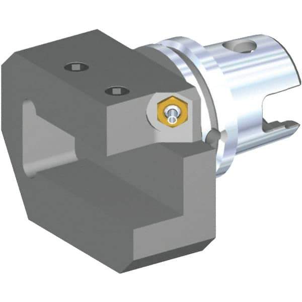 Kennametal - Left Hand Cut, Size KM63XMZ, Modular Turning & Profiling Cutting Unit Head - 60.65mm Head Length, Through Coolant - USA Tool & Supply
