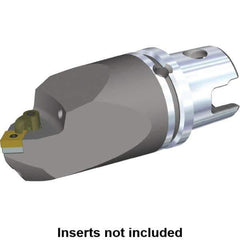 Kennametal - Neutral Cut, Size KM63, CN.. Insert Compatiblity, Modular Turning & Profiling Cutting Unit Head - 115mm Head Length, Through Coolant, Series M-Clamping - USA Tool & Supply