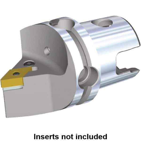 Kennametal - Left Hand Cut, Size KM40, DN.. Insert Compatiblity, Modular Turning & Profiling Cutting Unit Head - 45mm Head Length, Through Coolant, Series Kenlever - USA Tool & Supply