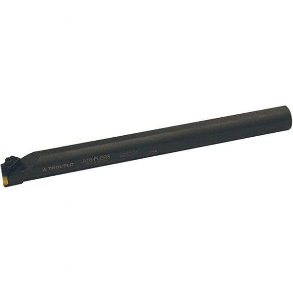 Tool-Flo - A-FLSL, Internal, Left Hand, 0.29" Max Depth of Cut, Indexable Grooving Tool Holder - FLFD-3LI Insert Compatibility, 2" Shank Width, 16" OAL, Through Coolant - USA Tool & Supply