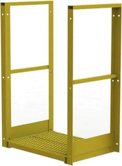TRI-ARC - 44" Bridge Span - Crossover, 1,000 Lb Capacity, 44" Platform Height, 30" Base Width x 20" Base Depth, Perforated Tread - USA Tool & Supply