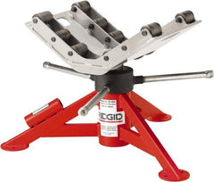 Ridgid - 6" to 24" Pipe Capacity, Adjustable Pipe Stand - 16" to 31" High, 4,500 Lb Capacity - USA Tool & Supply