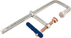 Wilton - 5-1/2" Deep Throat, 12" Max Capacity, Step Over Sliding Arm Clamp - 2,400 Lb Clamping Pressure - USA Tool & Supply