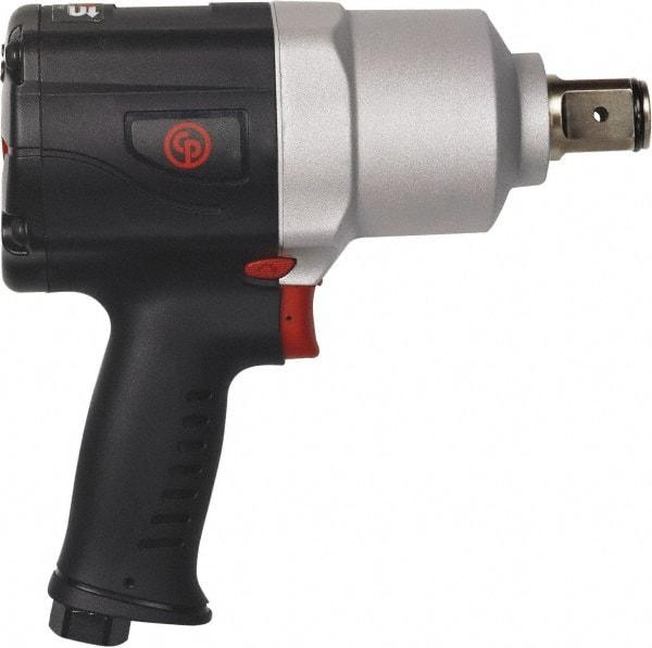 Chicago Pneumatic - 1" Drive, 7,000 RPM, 1,080 Ft/Lb Torque Impact Wrench - Pistol Grip Handle, 1,200 IPM, 31 CFM, 90 psi, 3/8" NPT Inlet - USA Tool & Supply