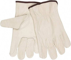 MCR Safety - Size 3XL General Protection Work Gloves - For Work & Driver, Uncoated, Natural, Paired - USA Tool & Supply