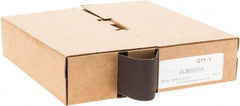 Made in USA - 2" x 50 Yd 120 Grit Aluminum Oxide Cloth Roll - J Weighted Backing - USA Tool & Supply