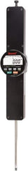Starrett - 4" Max Measurement, 0.0001, 0.0005 & 0.001" Graduation, Electronic Drop Indicator - Accurate to 0.0002", Inch & Metric System, LCD Display - USA Tool & Supply