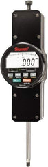Starrett - 2" Max Measurement, 0.0001, 0.0005 & 0.001" Graduation, Electronic Drop Indicator - Accurate to 0.0002", Inch & Metric System, LCD Display - USA Tool & Supply